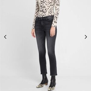 MOTHER DENIM Mid Rise Dazzler Flood in shade “lighting up lanterns”Women's Jeans